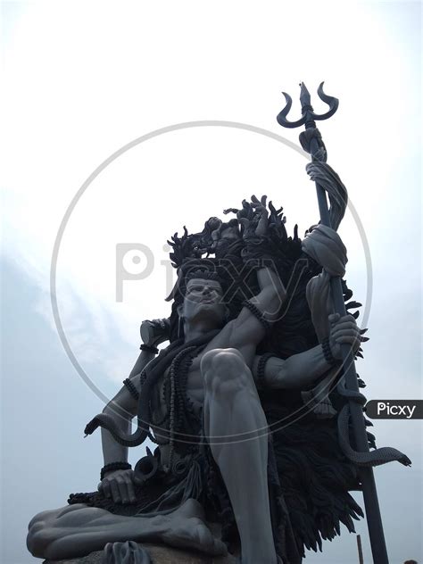 Image Of Lord Siva Sculpture Aazhimala Siva Temple Thiruvananthapuram