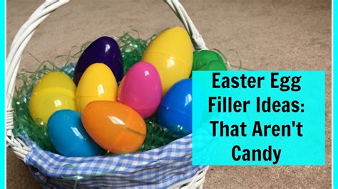 Plastic Easter Egg Filler Ideas That Arent Candy Youtube
