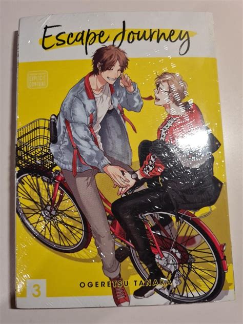 [bl manga] escape journey by ogeretsu tanaka vol 1 3 hobbies and toys books and magazines comics