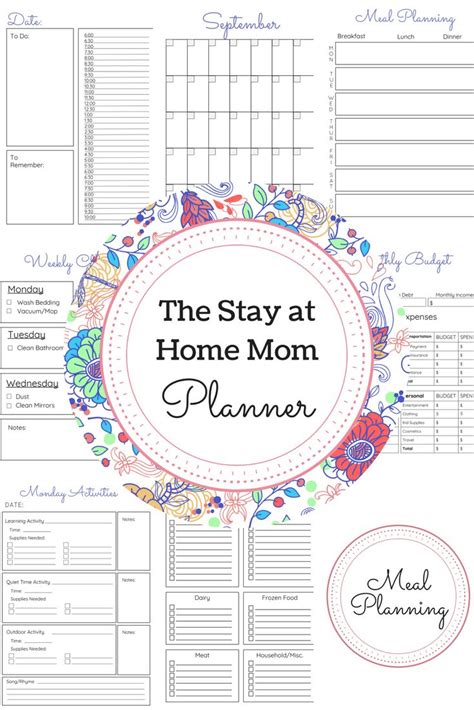The Ultimate Planner For Moms Printable Planners To Keep You