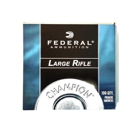 Bullseye North Federal Large Rifle Primers 210 Box Of 100