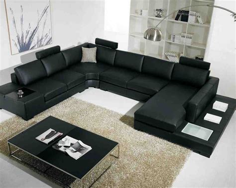 Modern Leather Living Room Set Decor Ideas