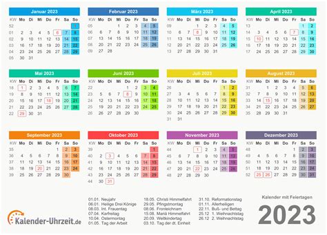 Kalender 2023 Kostenlos Zum Ausdrucken Görseller Obiliyocom