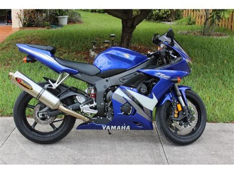 2005 Yamaha Yzf R6 Sportbike For Sale On 2040 Motos