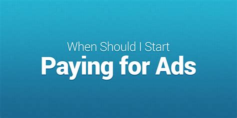 When should I start paying for ads? - Hill Media Group