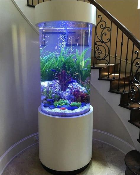 Cylinder Fish Tank Fish Tank Decorations Fish Tank Glass Fish Tanks
