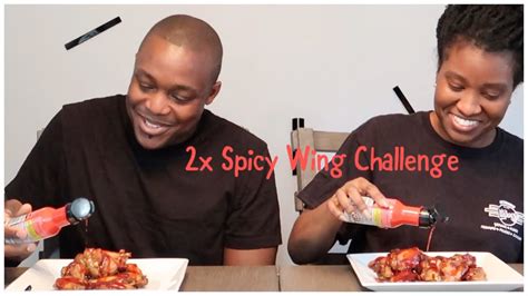 X Spicy Chicken Wing Challenge Samyang X Spicy Sauce Wings In