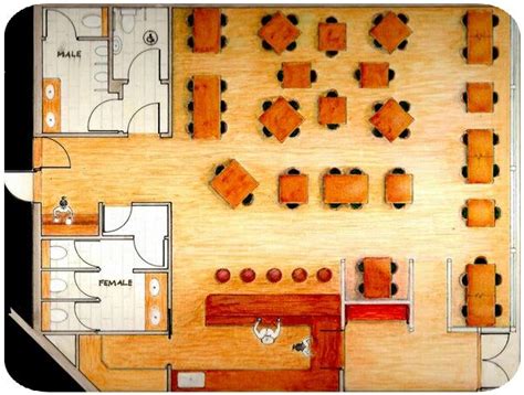 Restaurant Layout Sketch Floor Plan Cafe Floor Plan Restaurant Floor