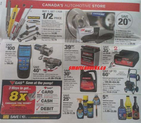 FLYER Canadian Tire March 15-21 + Scratchcard promo