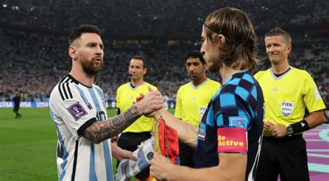 Diario Hoy Messi Despide A Modric Un Genio Dice Adiós Al Mundial