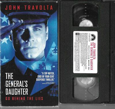 The Generals Daughter Vhs John Travolta Picclick