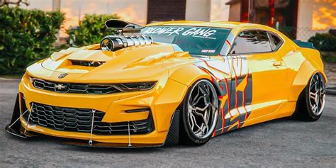 Artist Renders Outrageous Widebody Chevy Camaro Hot Sex Picture