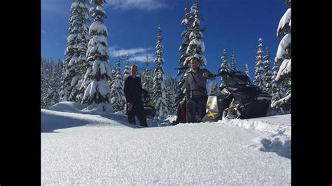 Perfect Snowmobiling Day In The Kootenays Youtube
