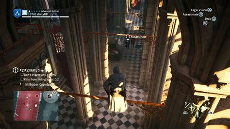 Assassin S Creed Unity Stealth Assassination Sequence Memory