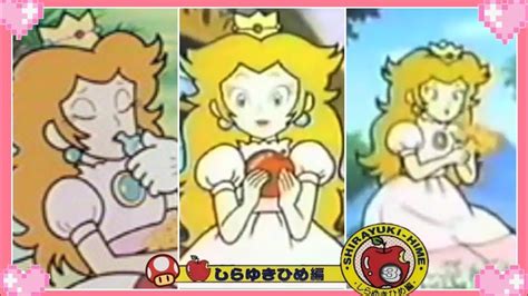 🌸 Amada Anime Series Super Mario Bros Snow White All Peach Scenes 🌸