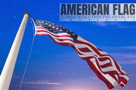23 American Flag Photo Overlays Filtergrade