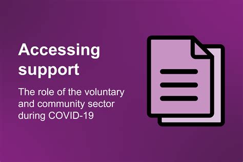 Accessing support: the role of the voluntary and community sector during COVID-19 | Local ...