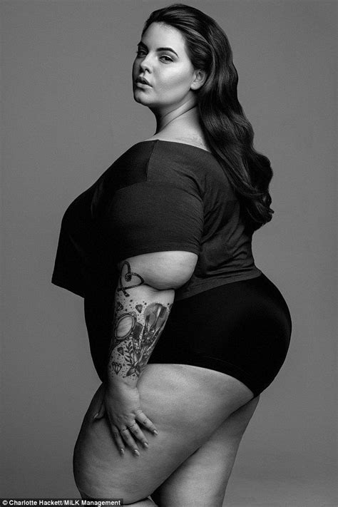 Size 26 Supermodel Tess Holliday Stars In First Modelling Agency Shoot Model 101 Plus Size