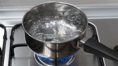Boiling Water Stock Photo Image Of Skillet Cooking 48776170