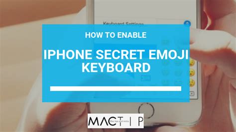 How To Enable Hidden Emoticon Keyboard On The Iphoneipad Mactip