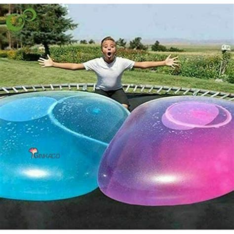 Juzipi Water Filled Wubble Bubble Beach Ball Interactive Rubber Big