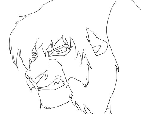 Lion King Scar Coloring Pages At Free Printable