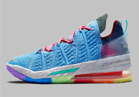 Nike Lebron 18 Multicolor Dm2813 400 Release Info