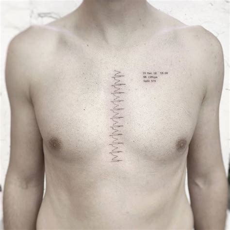 Aggregate More Than 66 Open Heart Surgery Scar Tattoo Latest