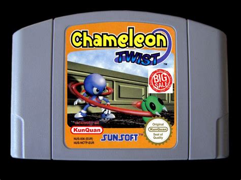 64 Bit Games Chameleon Twist 1 English Pal Version In Game