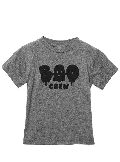 Boo Crew Womens Relaxed Crewneck Graphic T Shirt Top Tee Thread Tank
