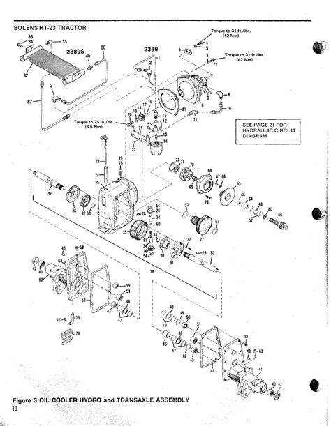 Bolens Ht23 Tractor Parts Manual Manuals Online