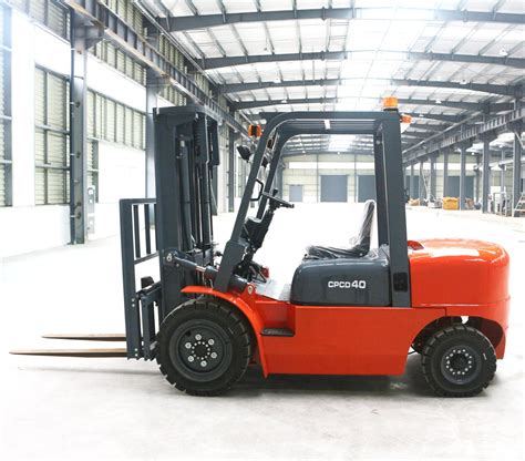 4ton Diesel Forklift Cpcd40 With 3m To 7m Lifting Height China 3