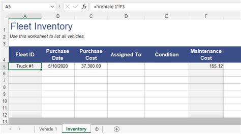 Free Vehicle Maintenance Log Template For Excel 40 Off