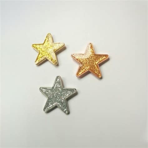 Glitter Star Enamel Pins Lapel Pins Pin By Whoareyoucurlysue