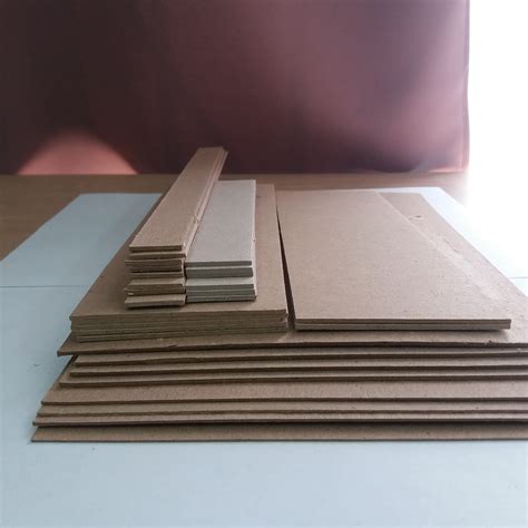 Very Thick Cardboard 1mm Gray Cardboard Recycled Craft Etsy