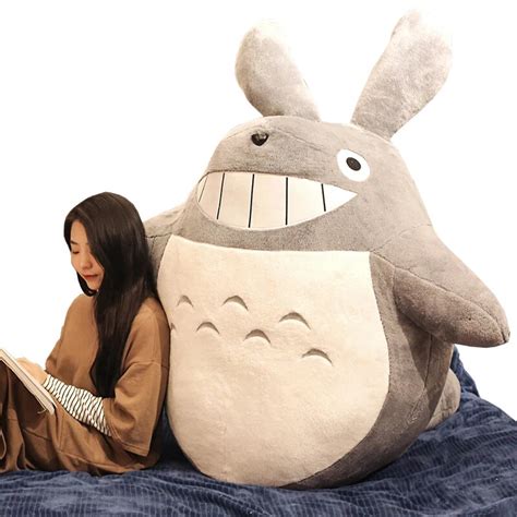 Japan Anime Totoro Plush Toy Giant Stuffed Cartoon Fat Totoro Doll