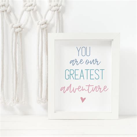 You Are Our Greatest Adventure Nursery Printable Travel Theme Etsy