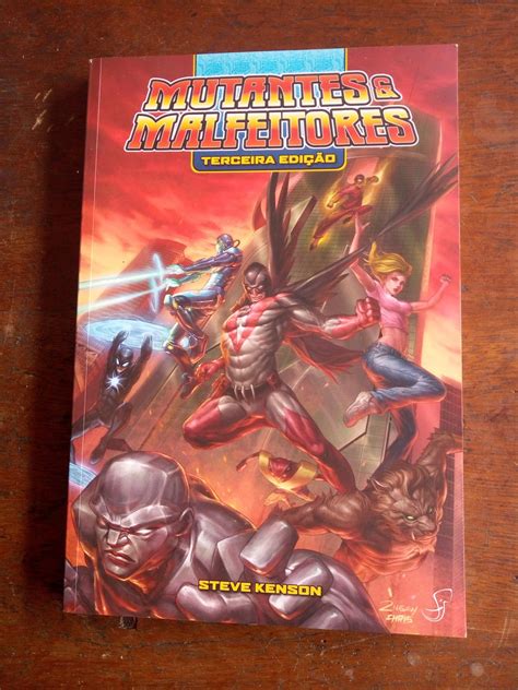 Mutantes And Malfeitores 3ª Edição O Melhor Rpg De Super Heróis