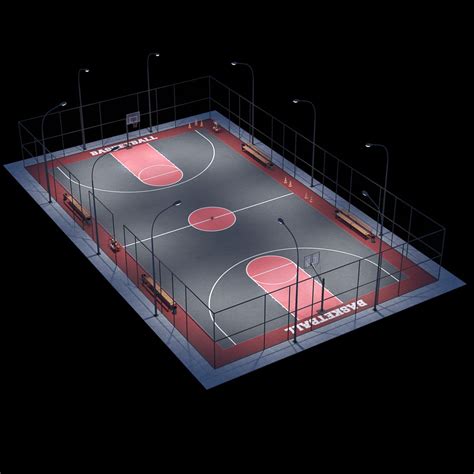 3d Model Basketball Court 3d Model Basketball Court Basketball Court Images And Photos Finder