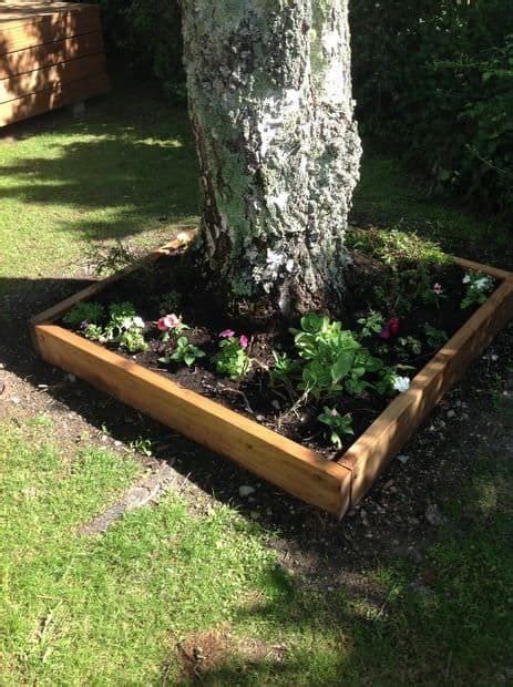 How To Build A Planter Box Around A Tree Garden Patch