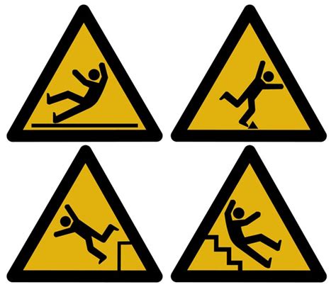 Hazard symbols or warning symbols are recognisable symbols designed to warn about hazardous or dangerous materials, locations, or objects, including electric currents, poisons, and radioactivity. Falls Prevention Class | City of Madison, City of Madison ...