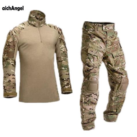 Aichangei Tactical Camouflage Military Uniform Clothes