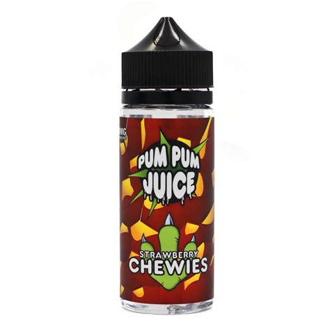 Pum Pum Juice Strawberry Chewies 100ml Vapour Hub Limited