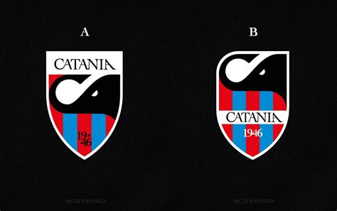 Il Calcio Catania Si Rifà Il Look Due Scelte Per Il Nuovo Logo