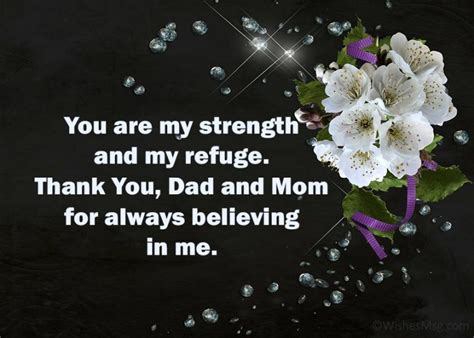 Thank You Message For Parents Appreciation Quotes