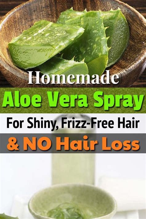 Apply This Diy Aloe Vera Spray For Hair To Make Them Shiny Soft And