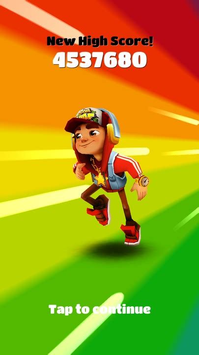 Can You Triumph His High Score On Subway Surfers Gaming Nigeria