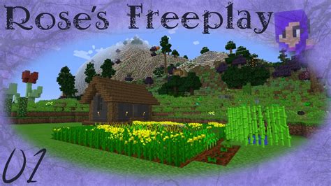 Minecraft Roses Freeplay Modpack Starter Ore Processing Ep01 Youtube