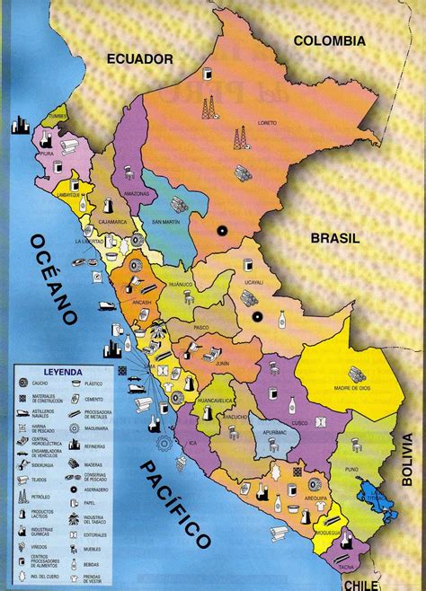 Mapa Economico Del Peru Imagui