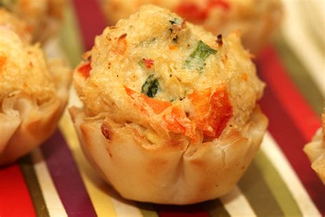 Lisas Dish Diary Crab Cup Appetizers